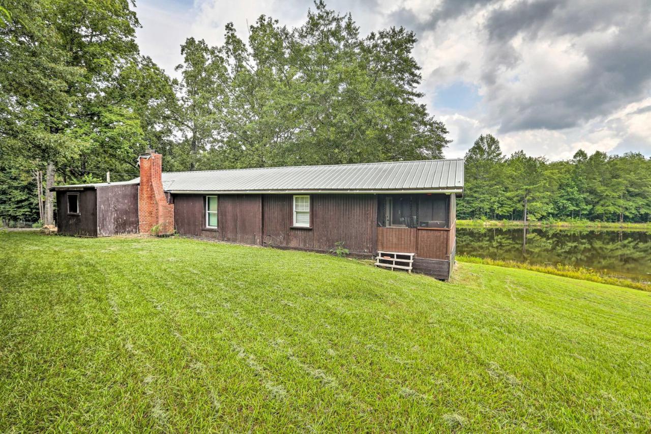 1950S Serenity Pond Cabin With View Peace And Quiet! Talladega Exterior photo