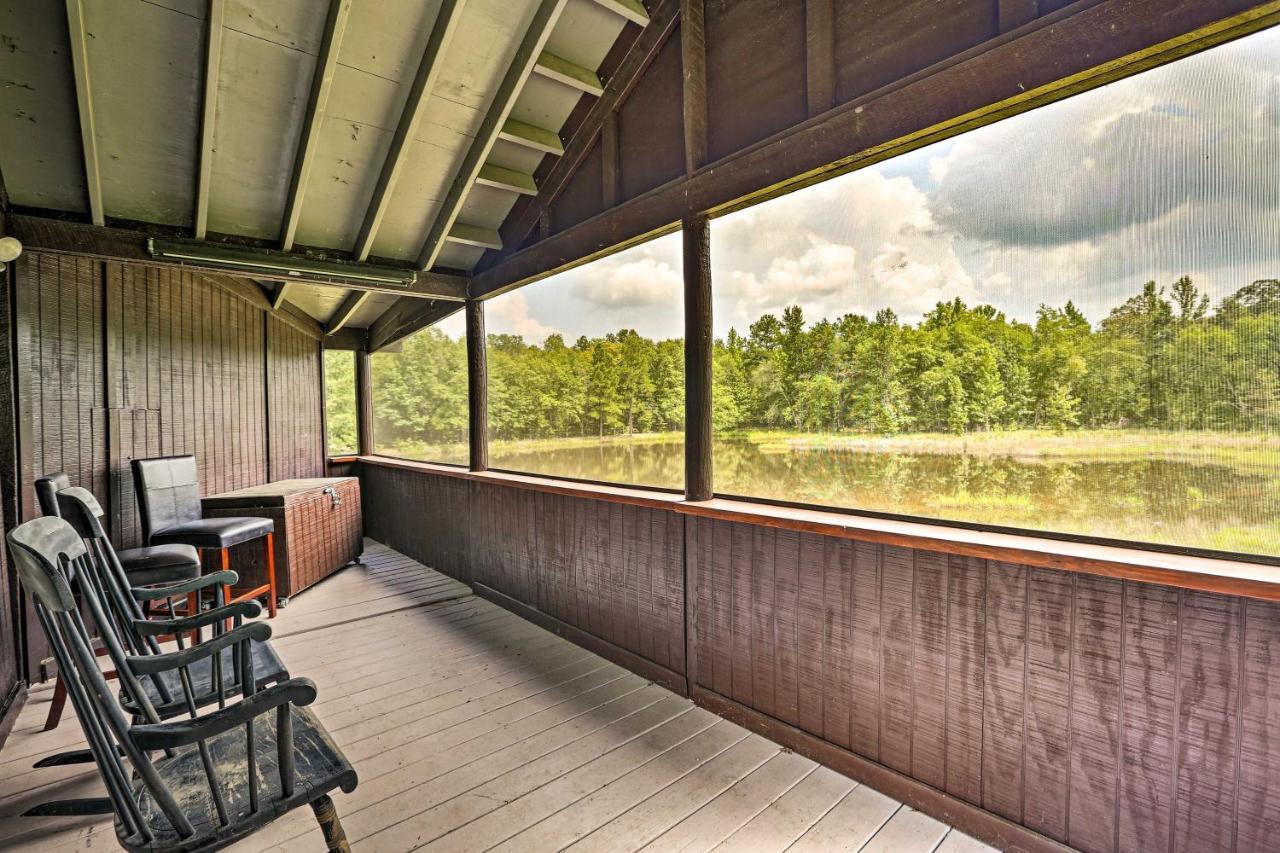 1950S Serenity Pond Cabin With View Peace And Quiet! Talladega Exterior photo